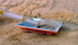 1-Yard Washout Container